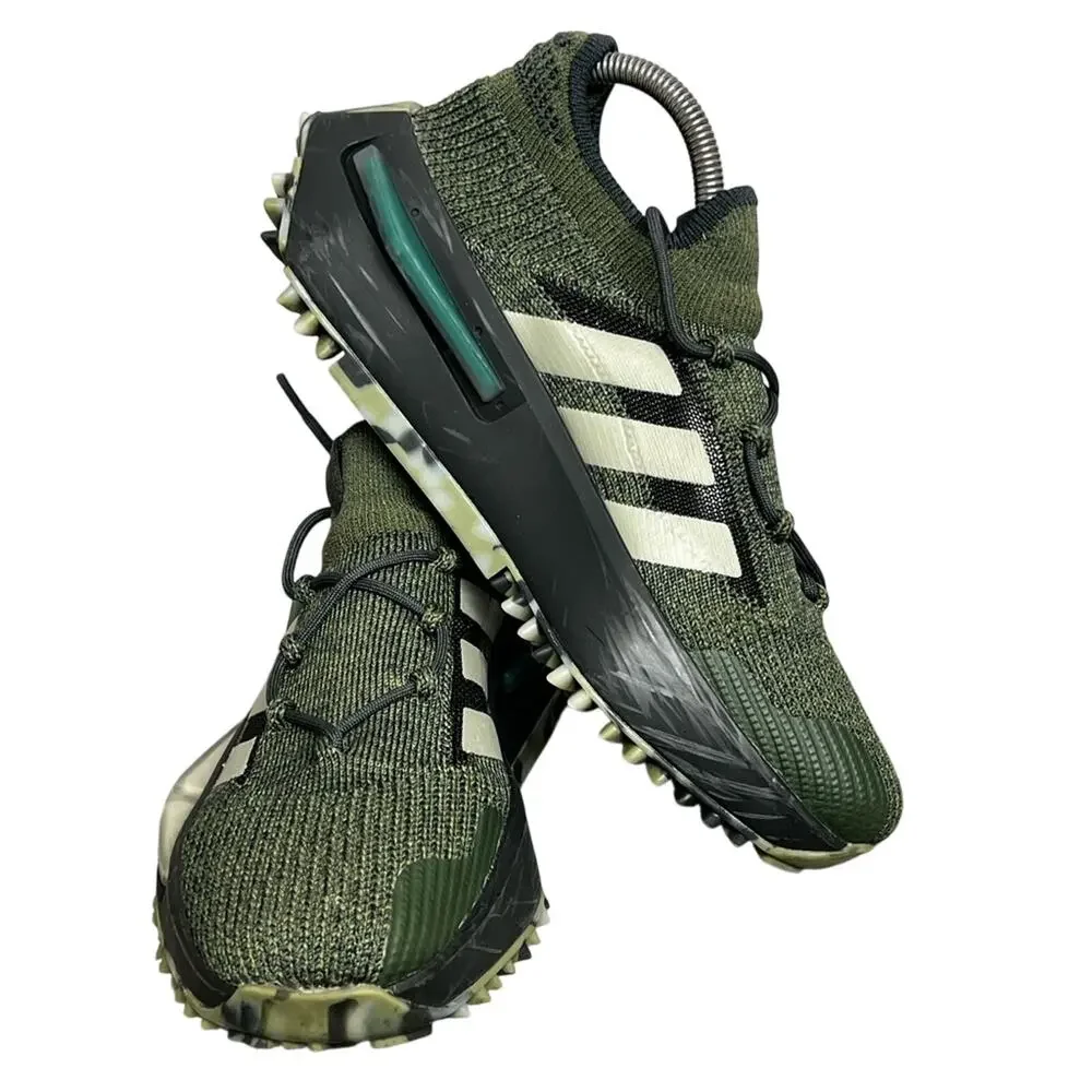 Adidas NMD S1 J GS Mens Size 6 FOCOLI Carbon Low Army Green Camo Black IE4824